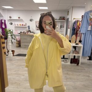 Cortavientos Otoño Amarillo