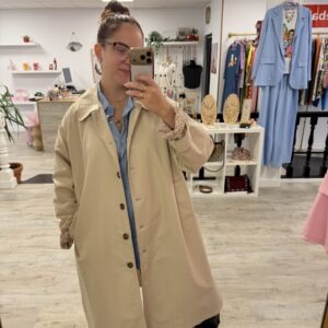 Gabardina Invierno Beige