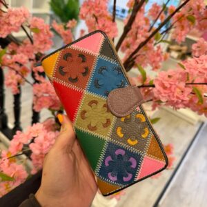 Cartera Piel Multicolor